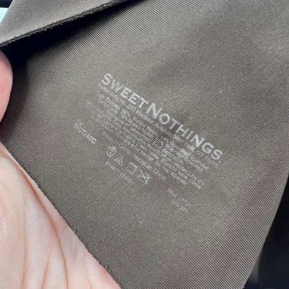 Sweet Nothings No Padding Underwire Bra Dark Brown Lace Comfort Women's 40C - Picture 3 of 8